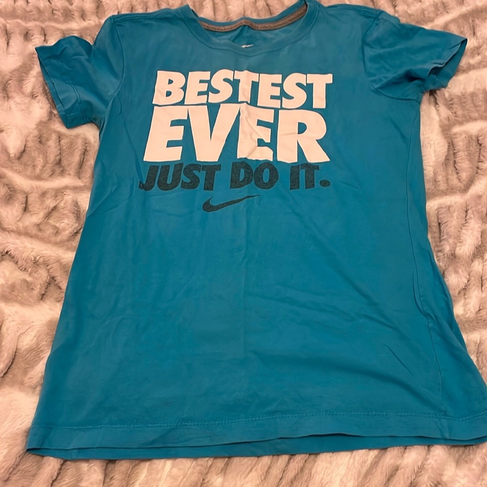 Blue Nike Tee